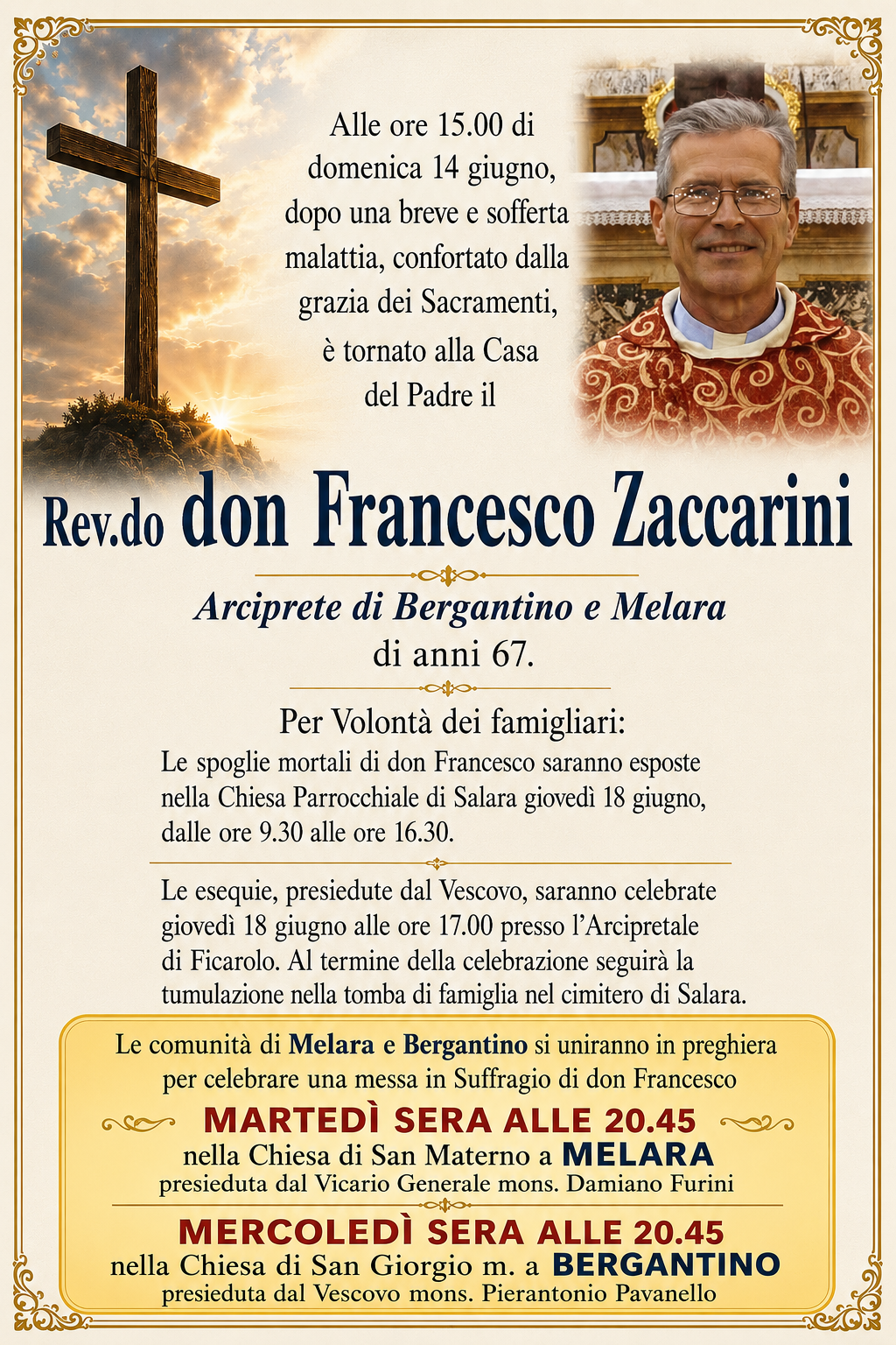 Esequie don Francesco